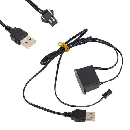 Powermaster PM-6073 5 Metre 5 Volt USB Adaptörlü Neon Beyaz İp Aydınlatma